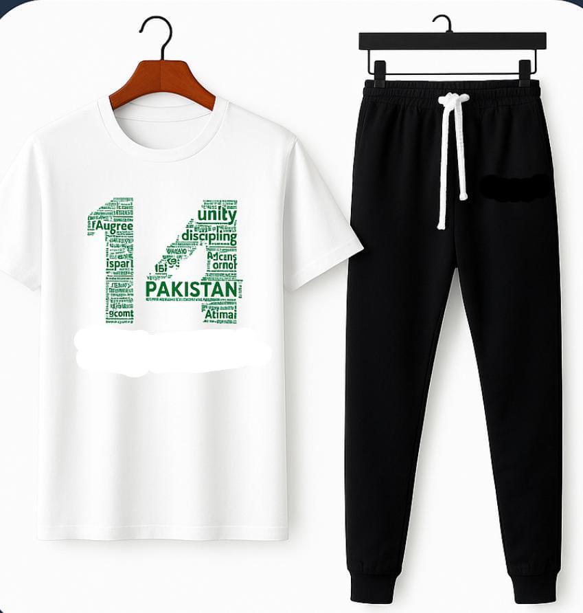 Pakistan Independence Day Outfit - 14 August Tracksuit